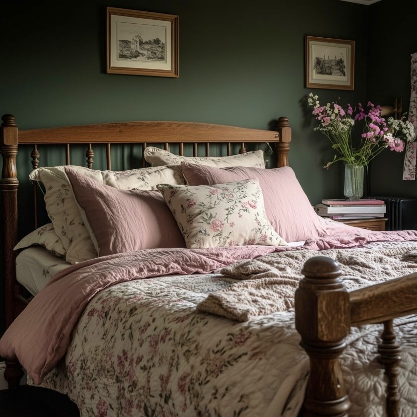 Moody English Cottage Interior Design And Color Palette