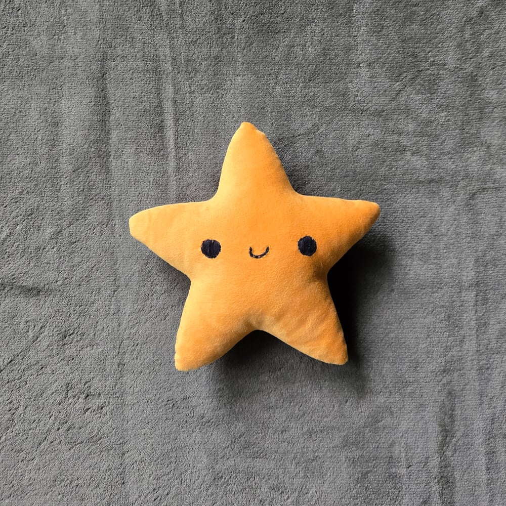 Finished plushie star