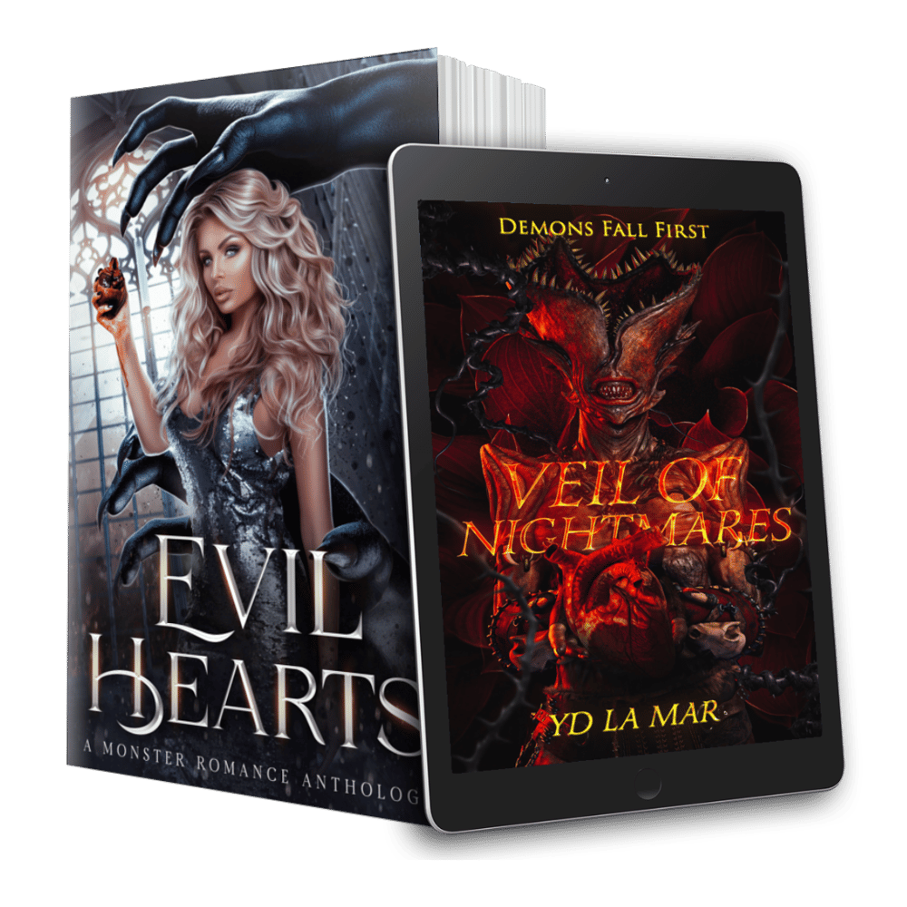 evil hearts anthology author yd la mar demon romance serial killer horror romance