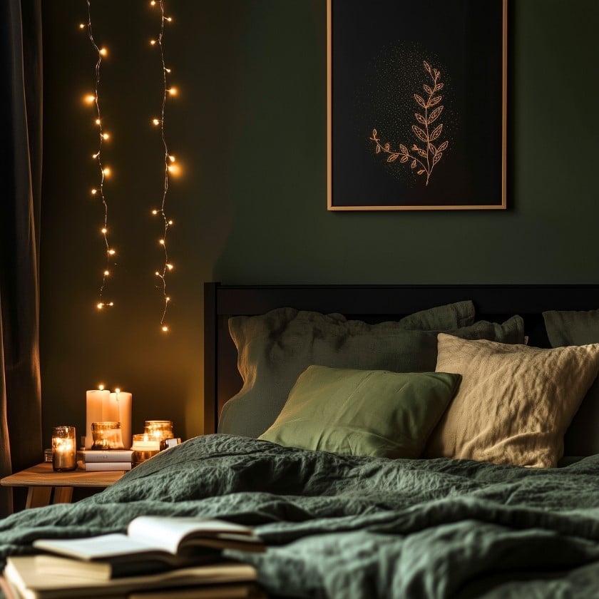 Dark Cottagecore Interior Design by Lavenia Shash