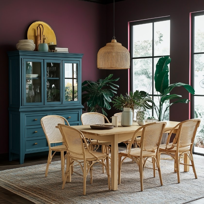 Dark Cottagecore Interior Design by Lavenia Shash