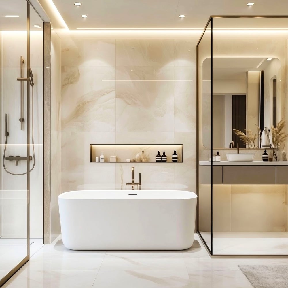 Luxe interior design style by Lavenia Shash