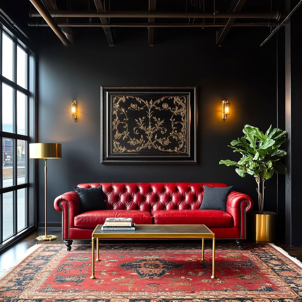 Luxe interior design style by Lavenia Shash