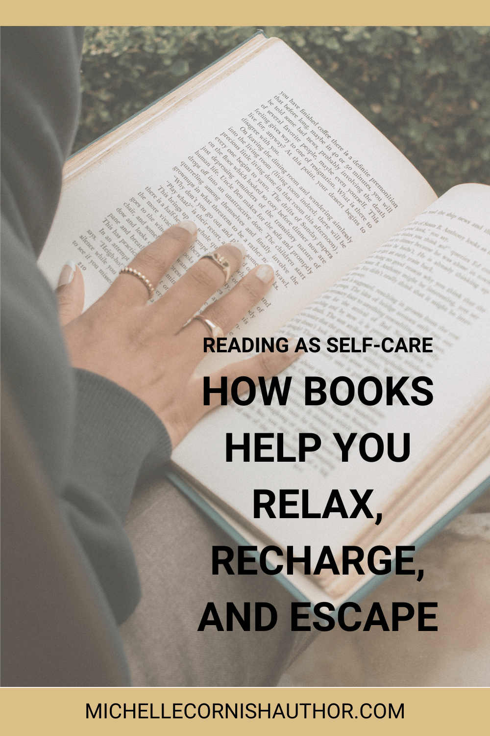 How Books Help You Relax, Recharge, and Escape