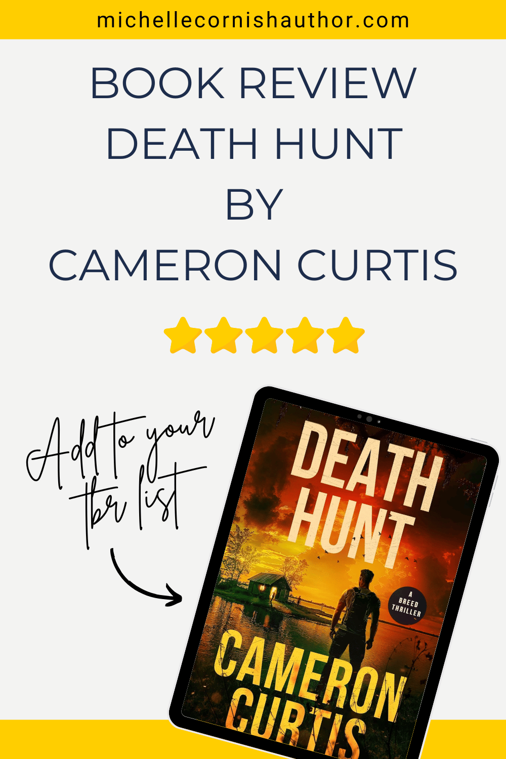 Book Review of Death Hunt by Cameron Curtis