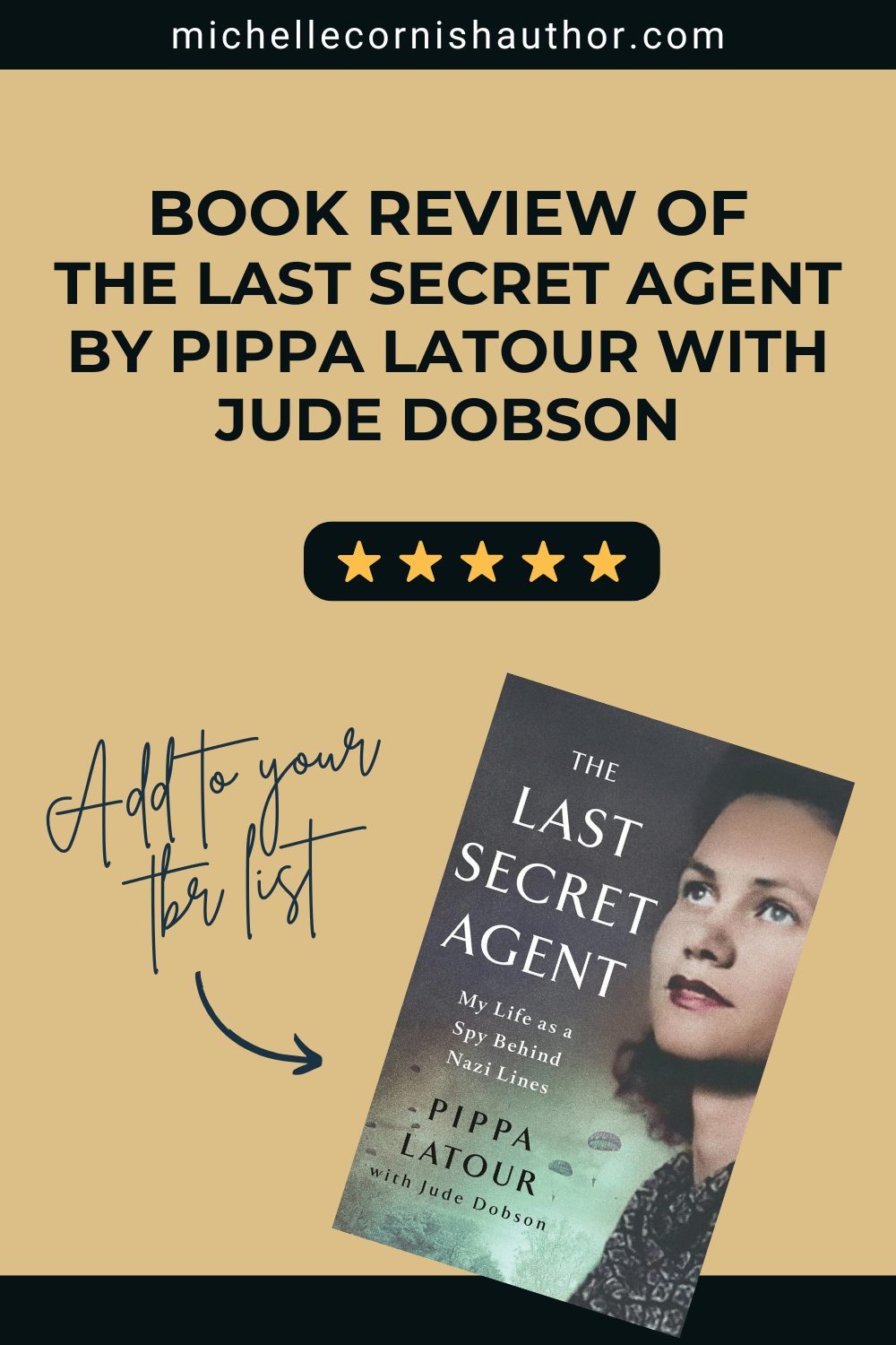 Book Review of The Last Secret Agent by Pippa Latour with Jude Dobson