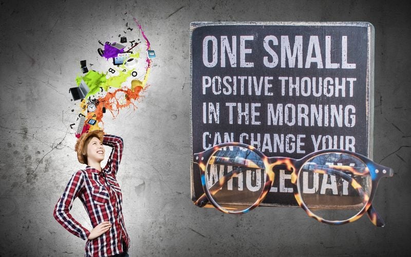 Shape your day through positive thoughts