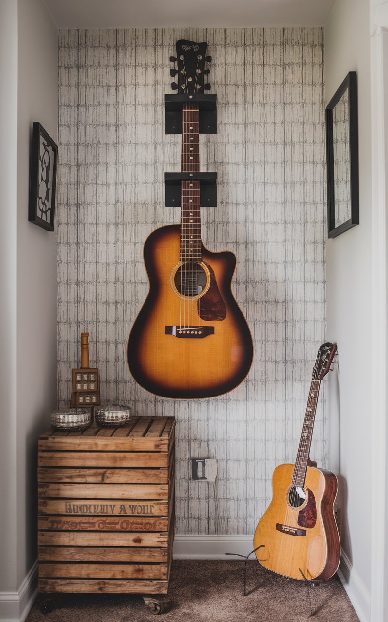 15 Guitar-Themed Bedroom Decor Ideas You’ll Love67