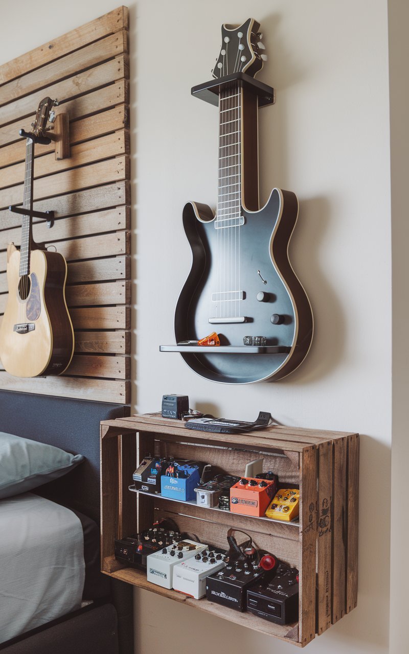 15 Guitar-Themed Bedroom Decor Ideas You’ll Love