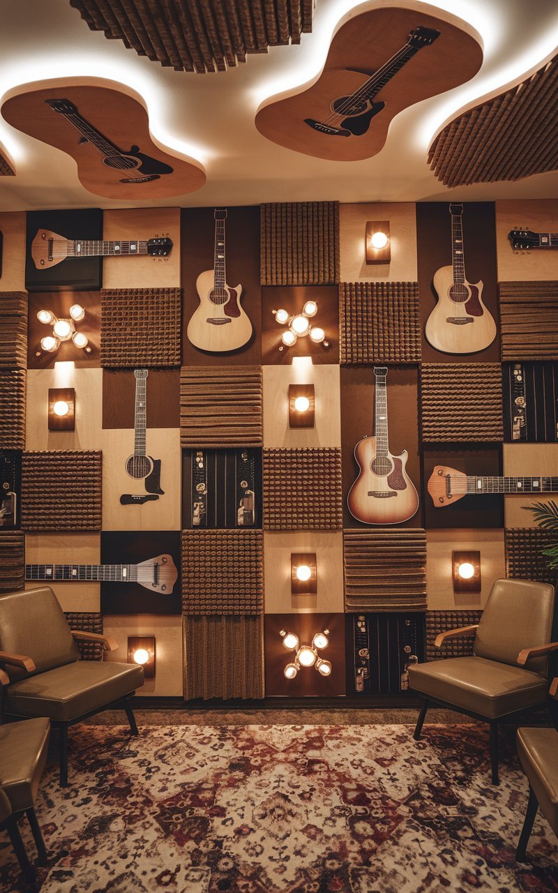 15 Guitar-Themed Bedroom Decor Ideas You’ll Love