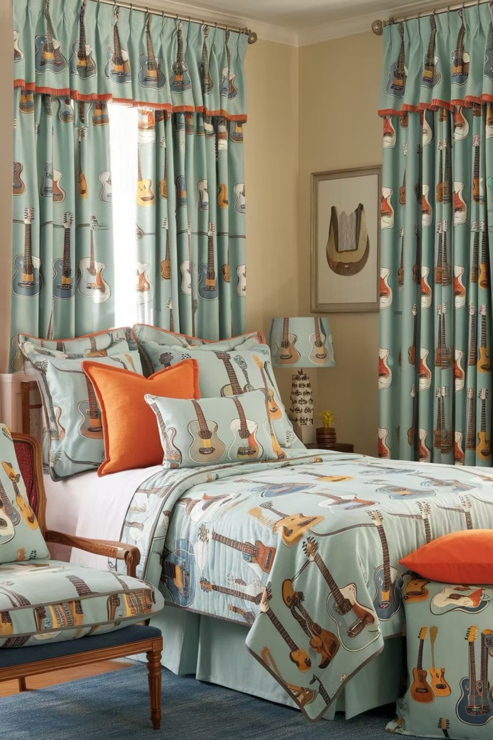 15 Guitar-Themed Bedroom Decor Ideas You’ll Love