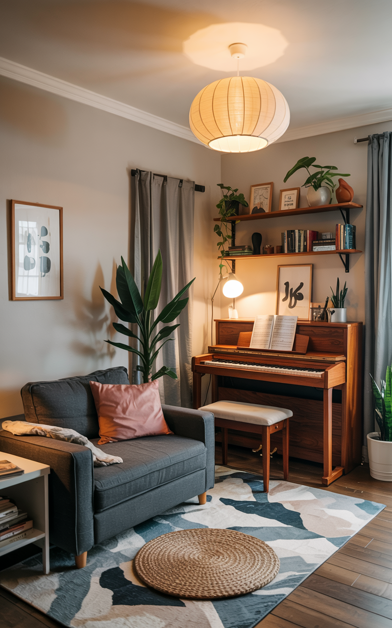 Multi-Functional Furniture: The Convertible Music Space