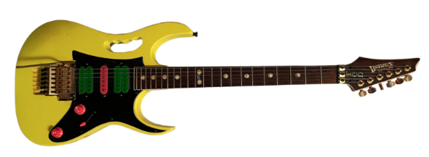 Yellow  Ibanez Jem Electric Guitar