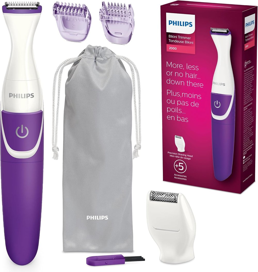 electric trimmer for pubic area
