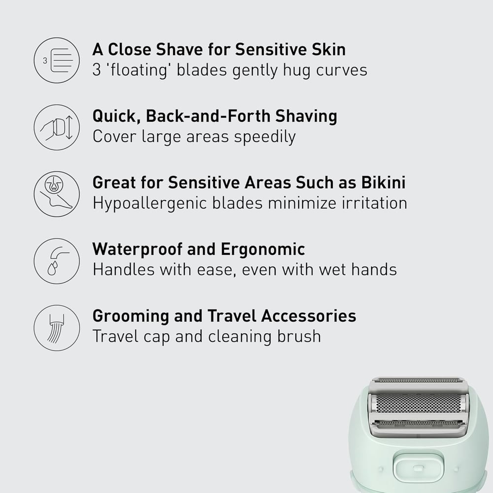 electric trimmer for pubic area