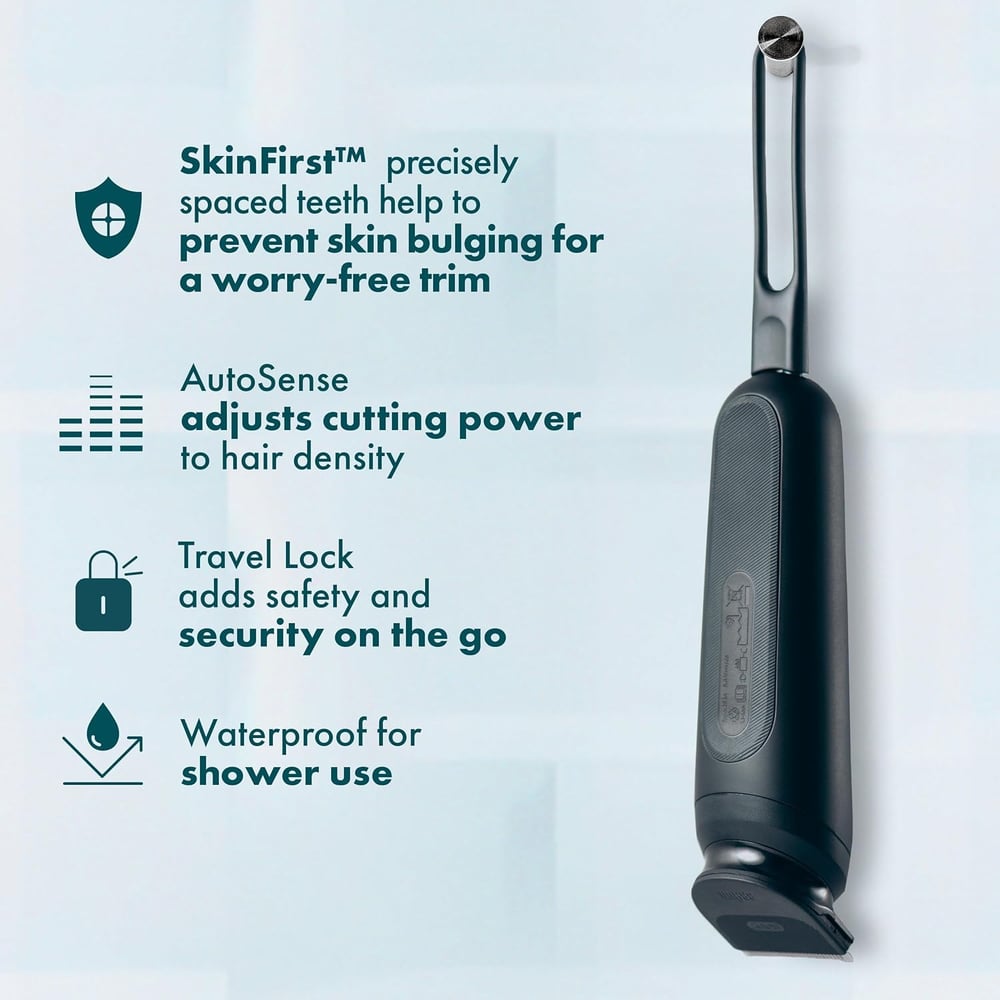 electric trimmer for pubic area