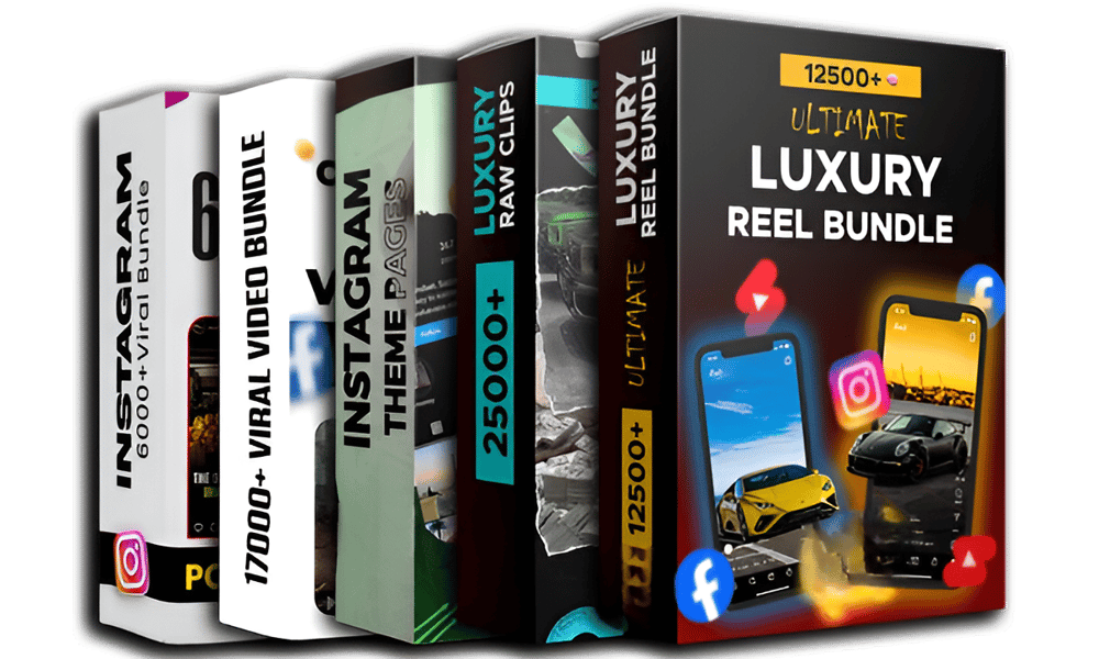 All-in-one 12500 luxury clips bundle