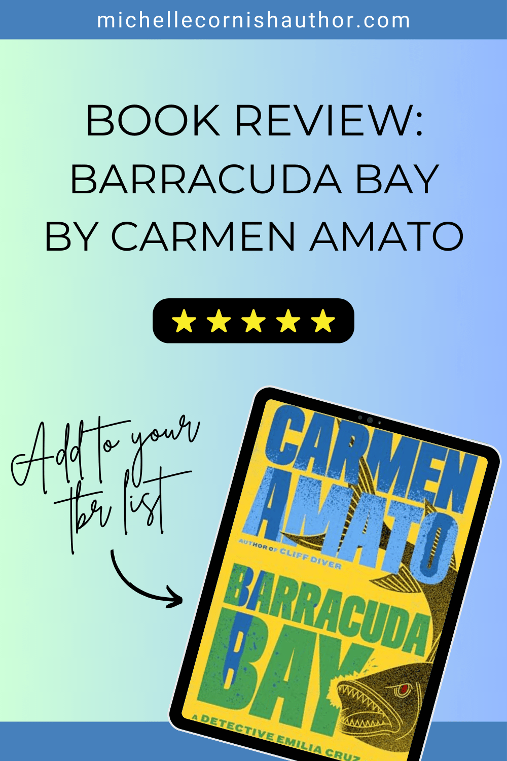 Book Review of Barracuda Bay by Carmen Amato