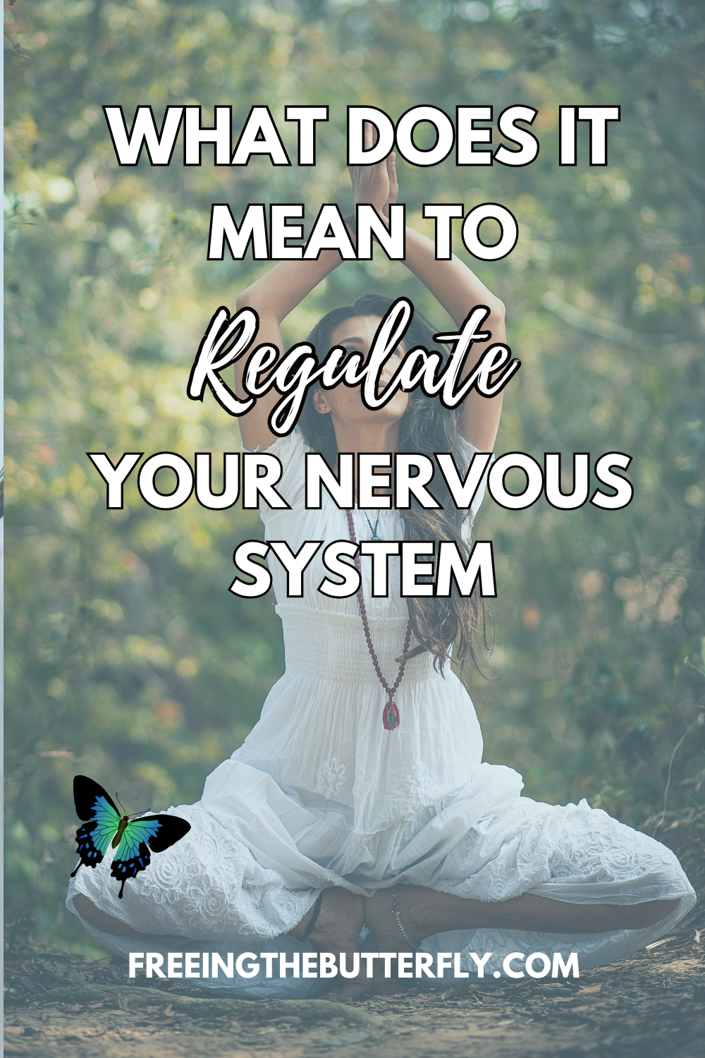What does it mean to regulate your nervous system?
