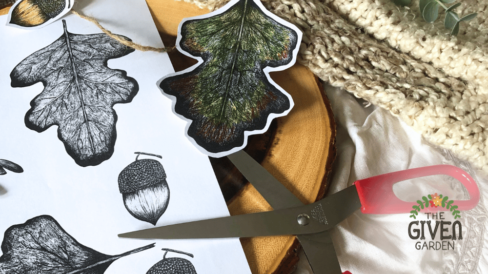 Printable craft bunting for adults