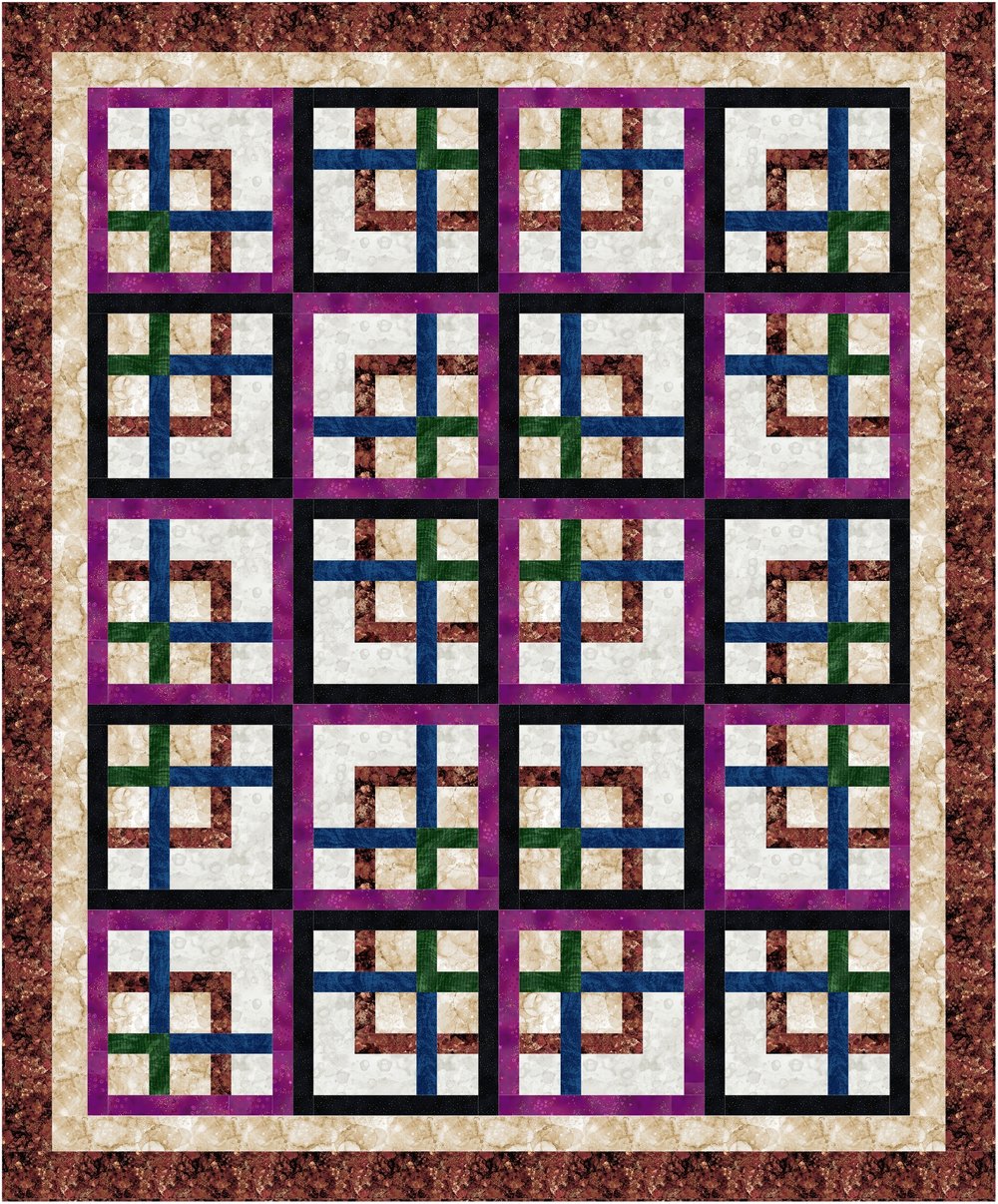 Artist 's Palette quilt
