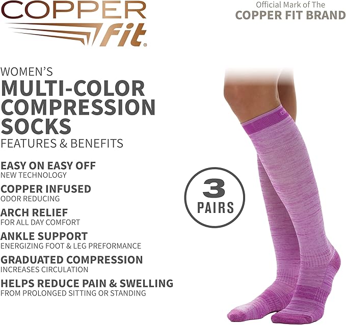 women's knee high compression stockings