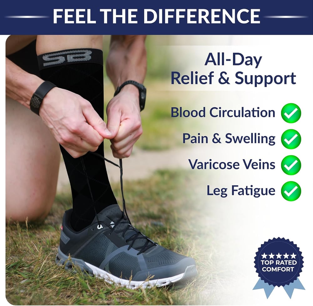 women's knee high compression stockings