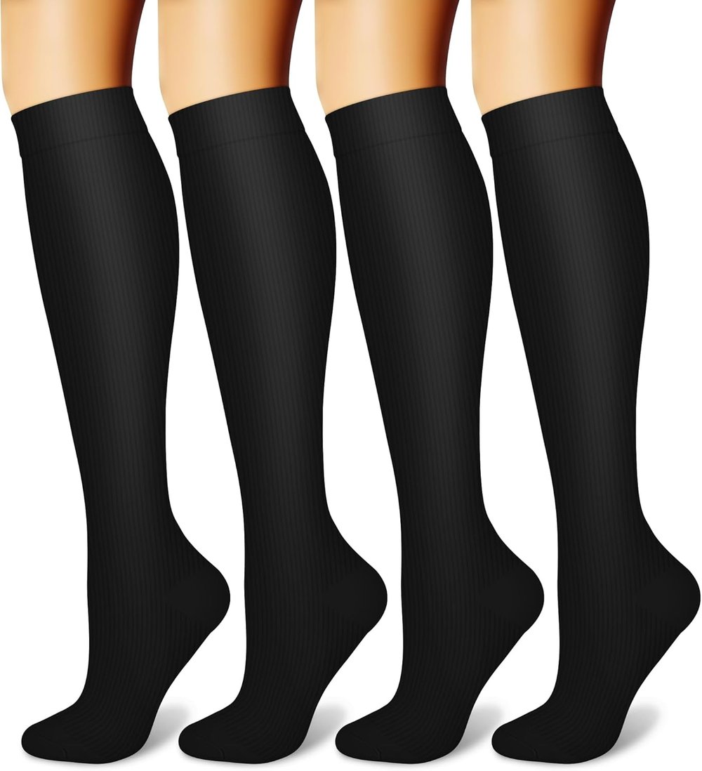 women's knee high compression stockings
