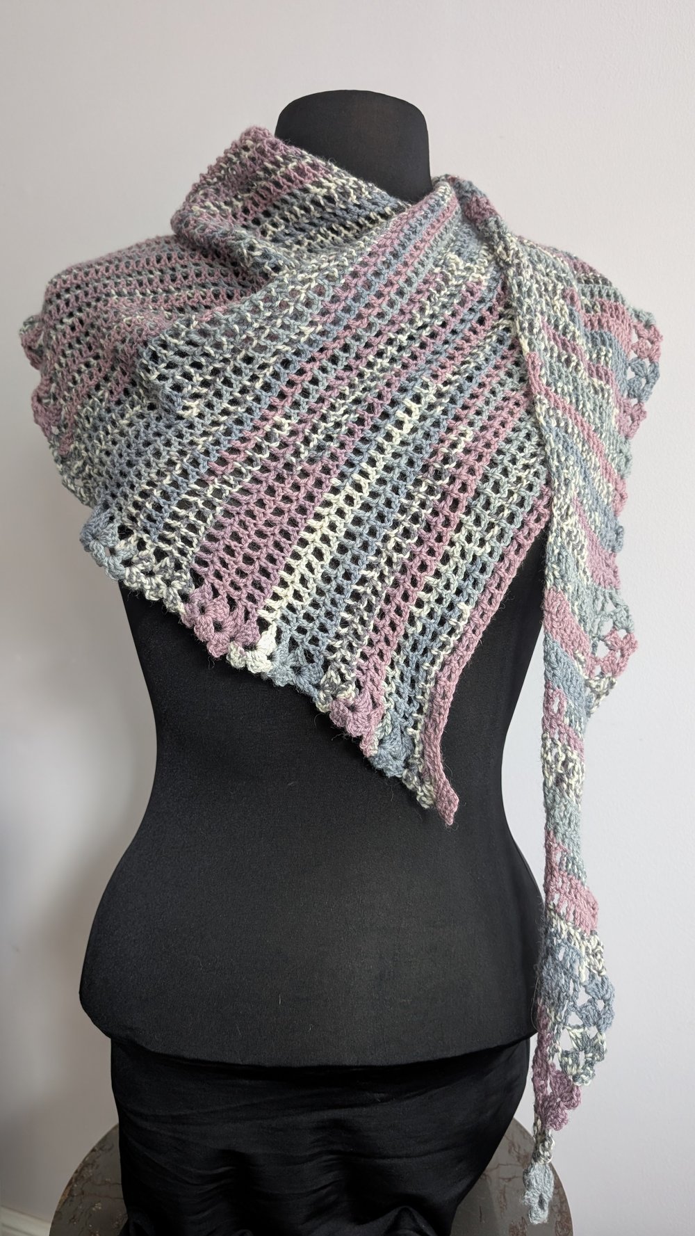 lattice drift crochet shawl artisan designs