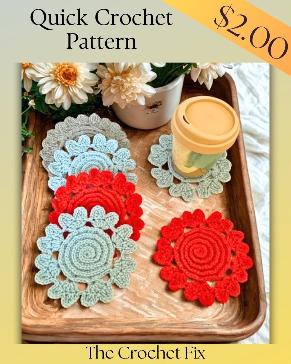 quick crochet project sale artisan designs