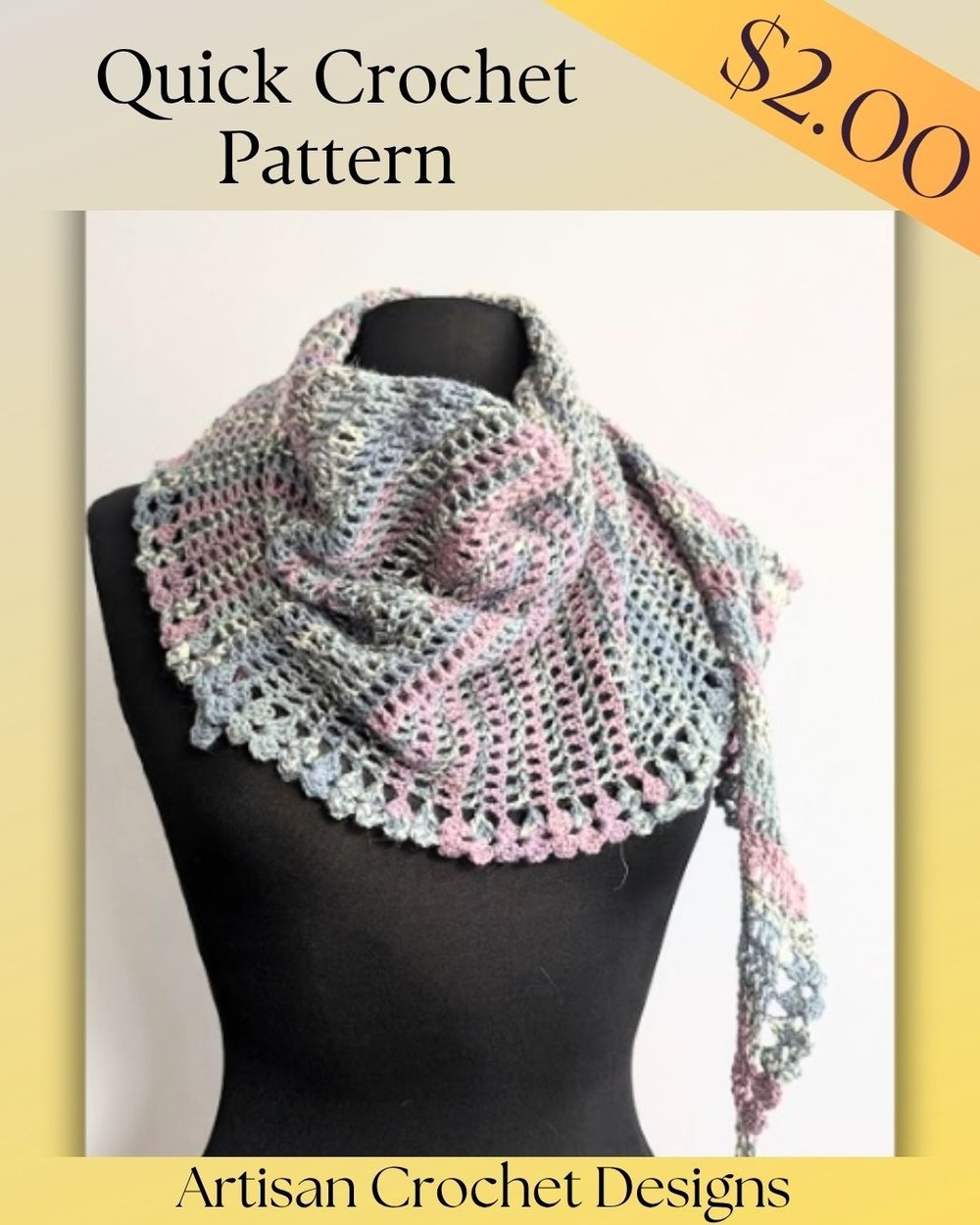quick crochet project sale artisan designs