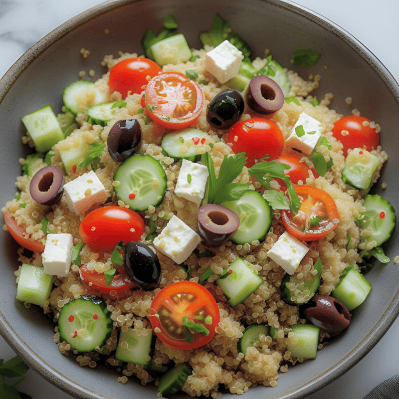 Mediterranean Quinoa Salad