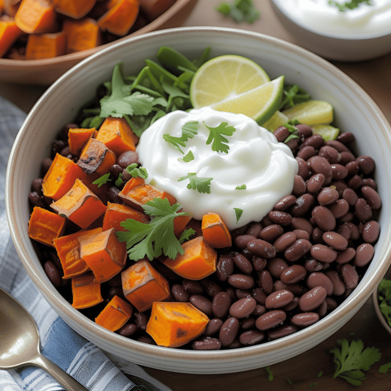 Sweet Potato & Black Bean Bowl