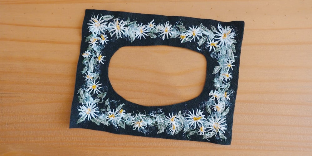 how to make an embroidery frame