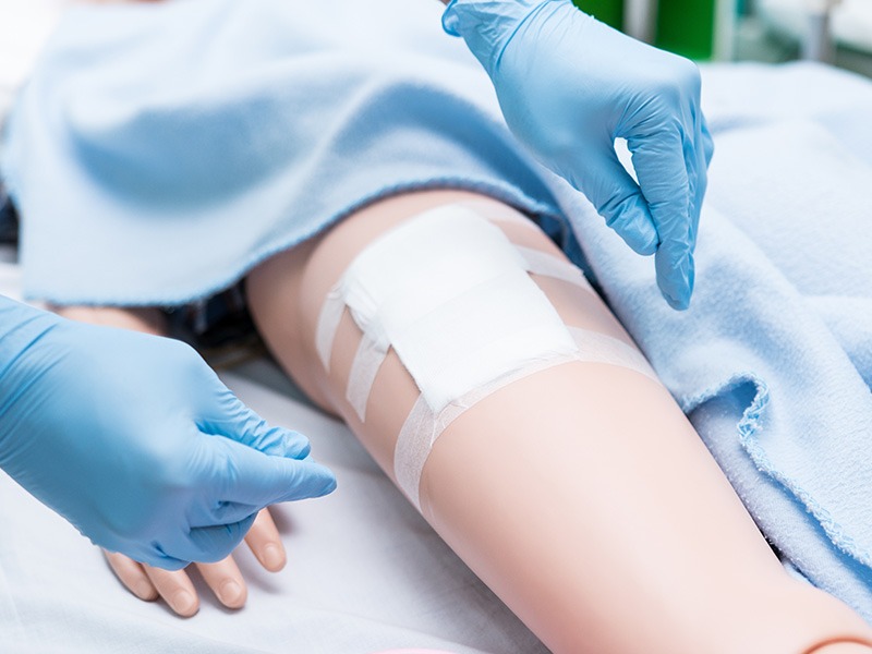 Wound Dressing at home in Dubai