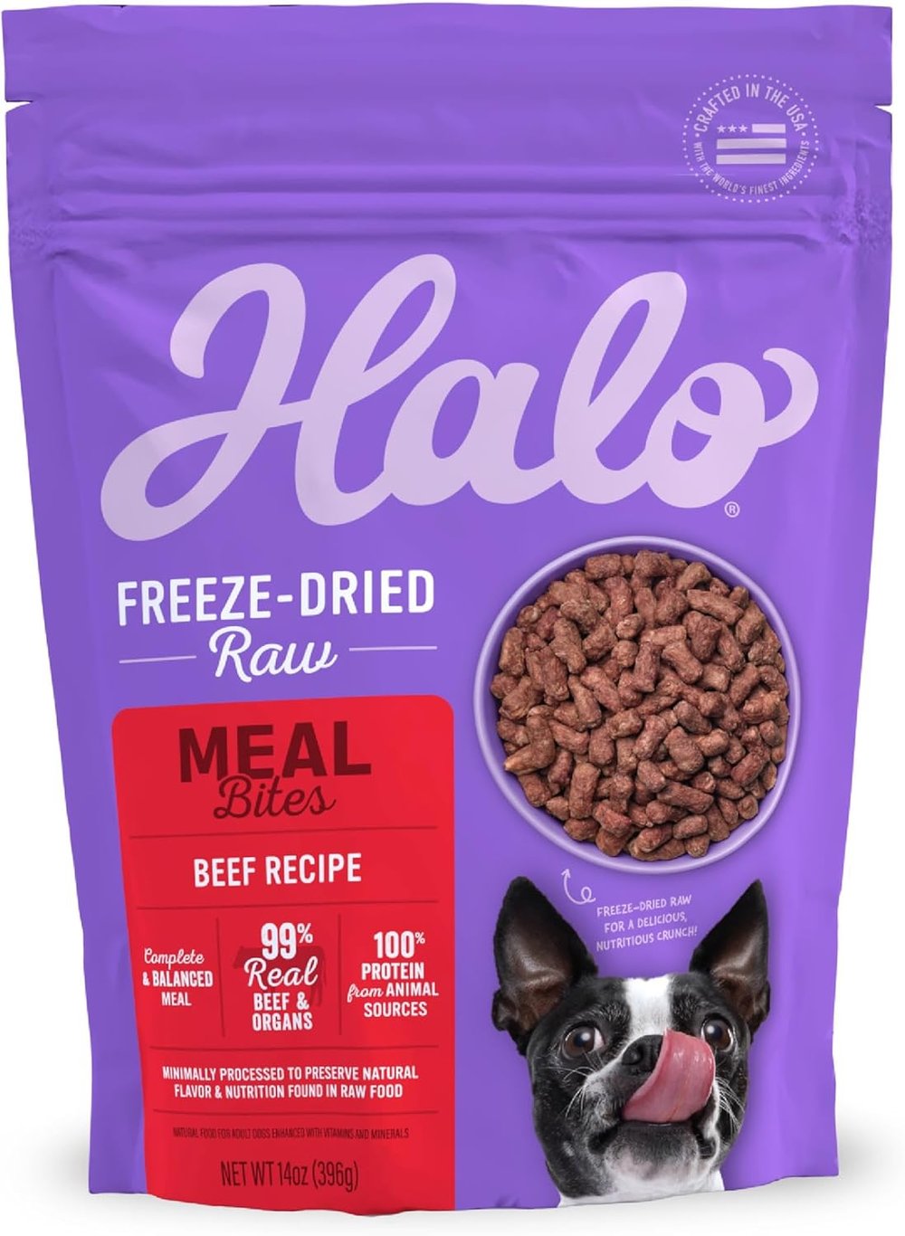 Halo Freeze Dried Raw treats for dog training