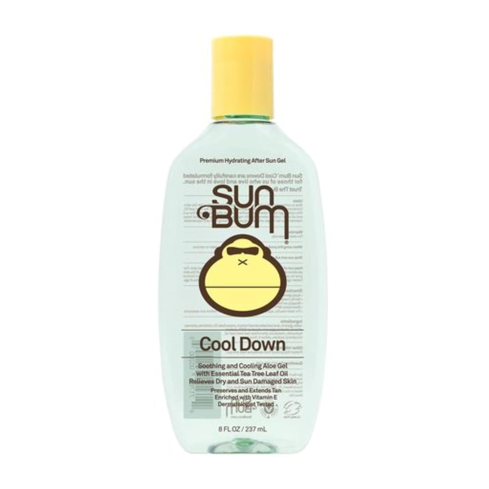 sun cream on sunburn