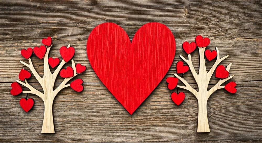 Ideas For Making Rustic Wooden Heart Decor
