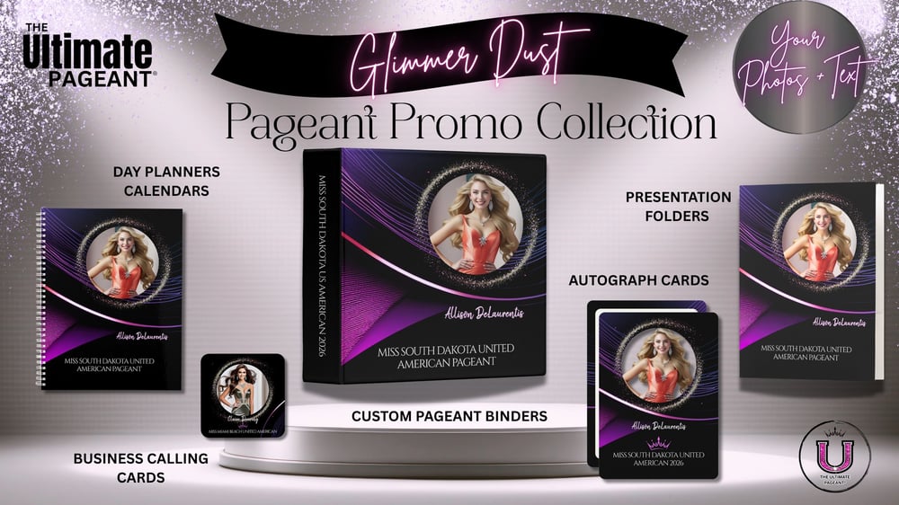 The Ultimate Pageant branding collection