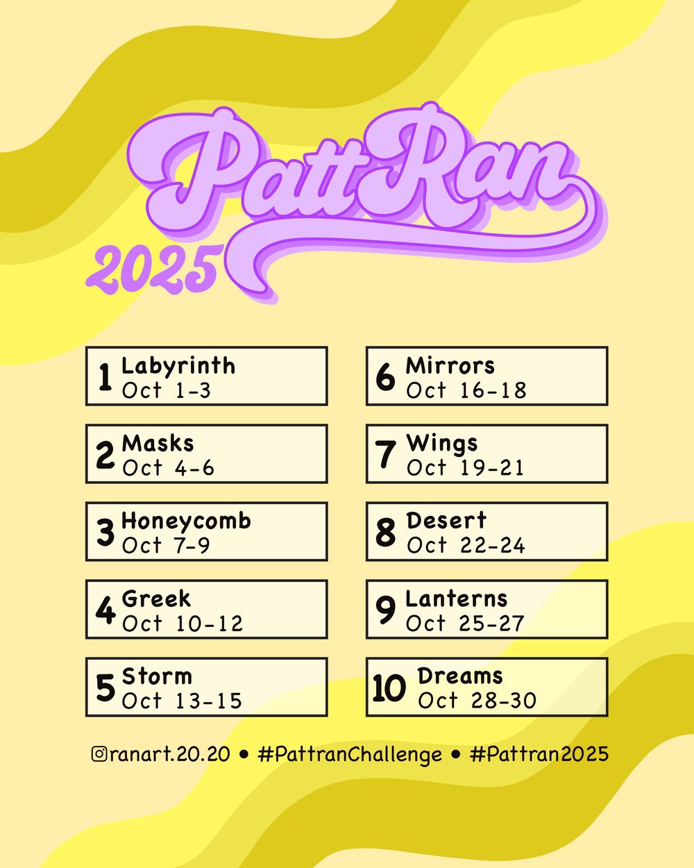 Pattran challenge 2025 , pattern challenge