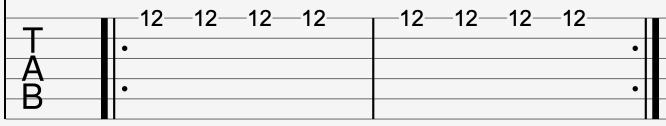 Alternate picking exercise #4