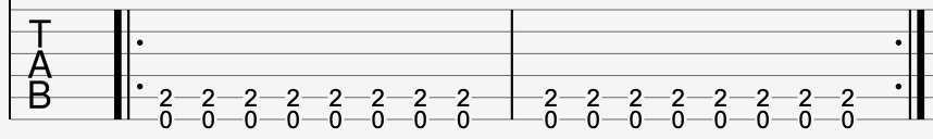 tremolo picking exercise 2
