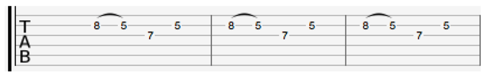 Guitar lick example 2