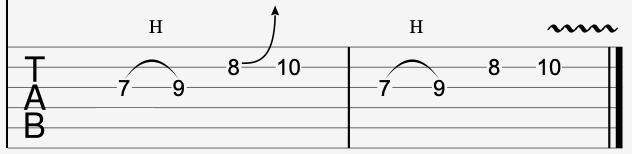 Guitar lick 6
