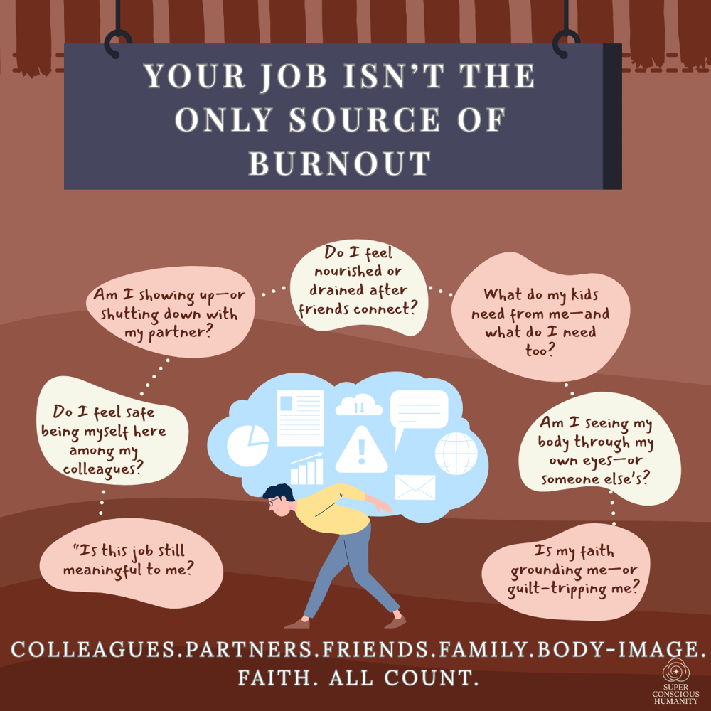 Life outside work also contributes to burnout