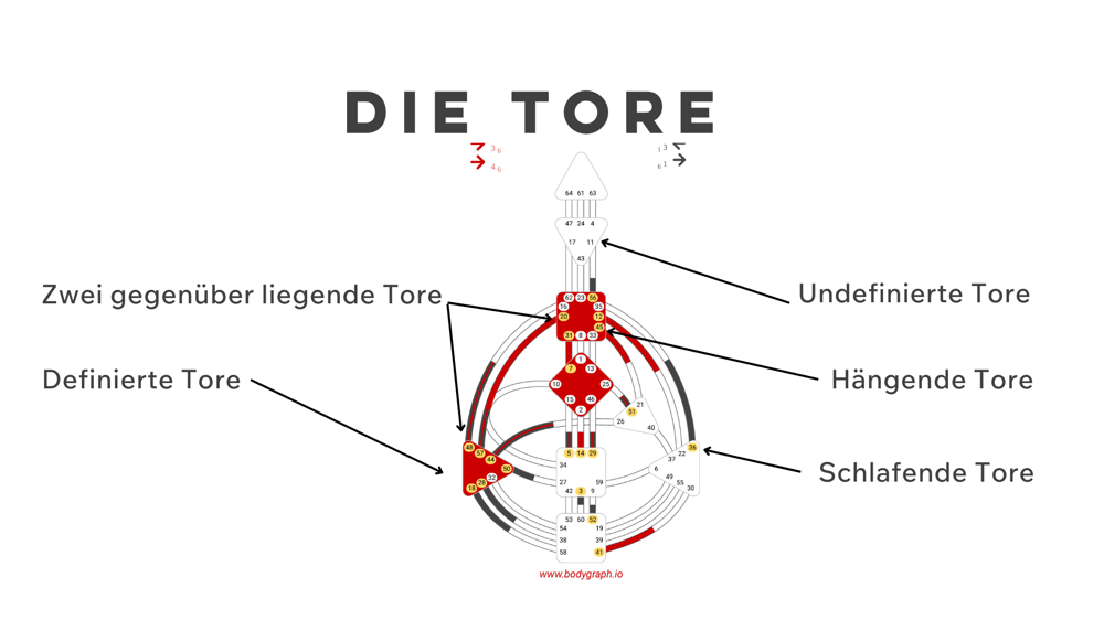 Tor-Arten im Human Design