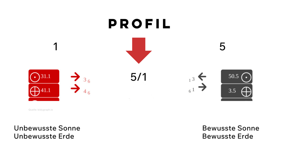 das Profil im Human Design