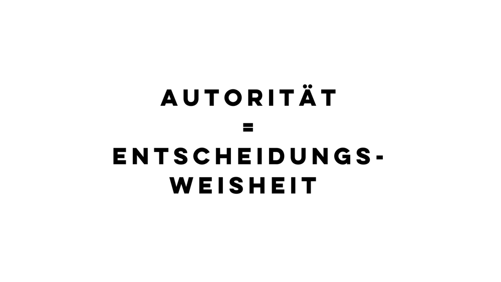 Autorität im Human Design