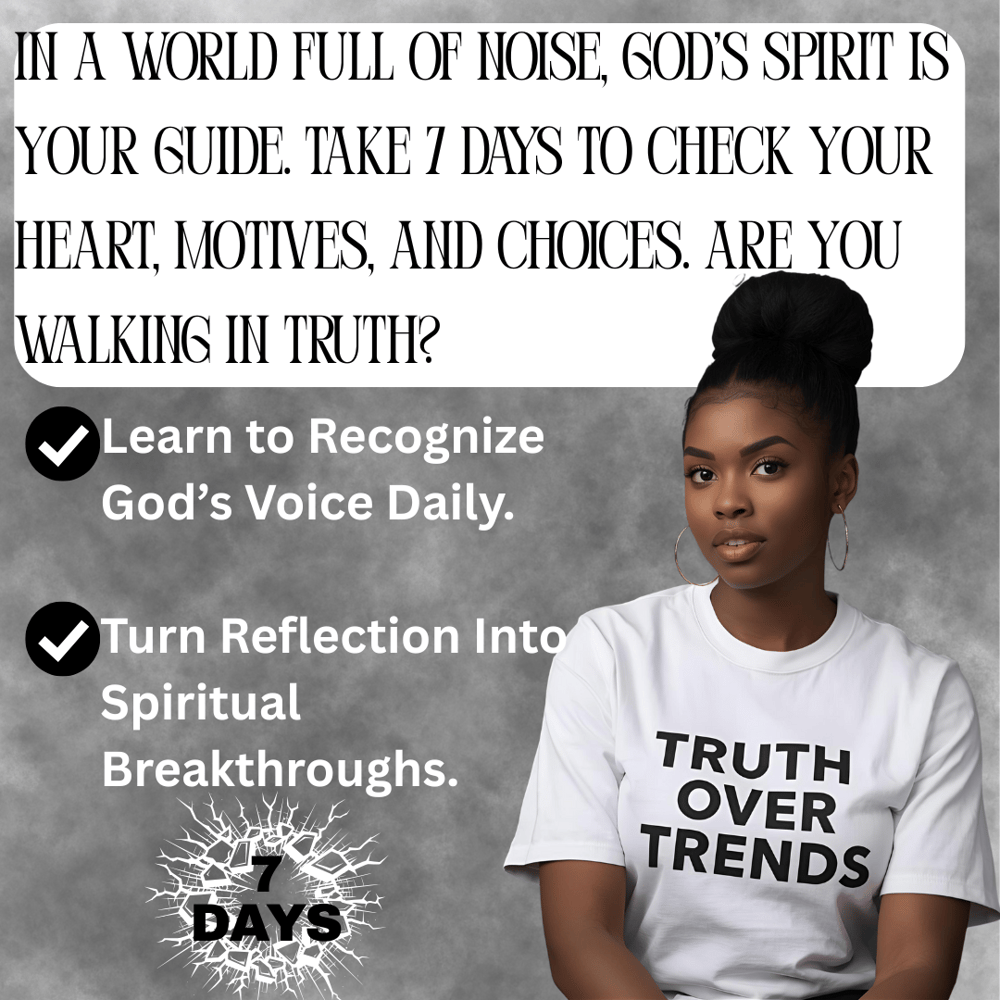 Spirit Check 7-Day Challenge blog post for women learning to test the spirits and strengthen their faith.