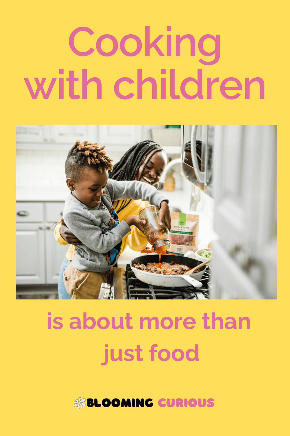 Cooking with children is about more than just food